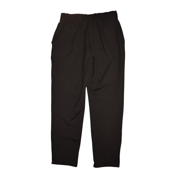 JOIE $258 Black Pull-On Ankle Pant Pockets Elastic Waist Stretch Small - Picture 2 of 3